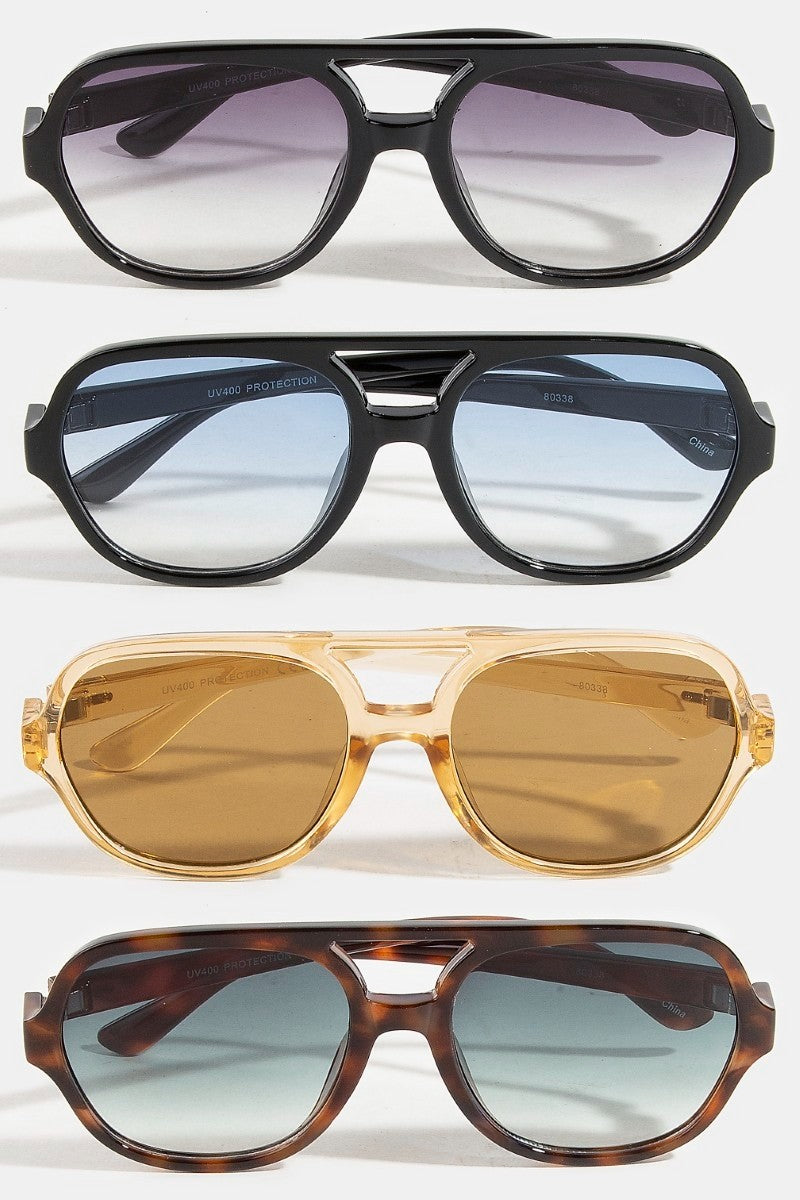 Leading Looks Aviator Sunglasses (Multiple Color Options)