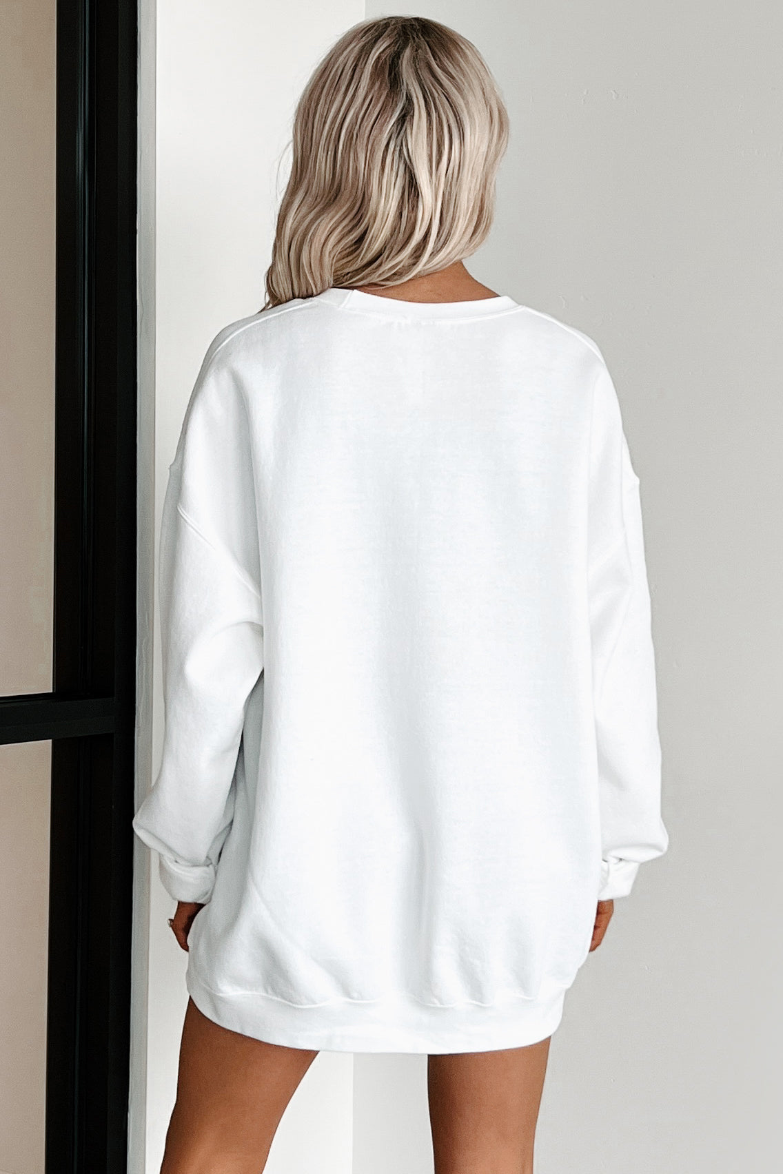 "More Baguettes" Graphic Sweatshirt (White)