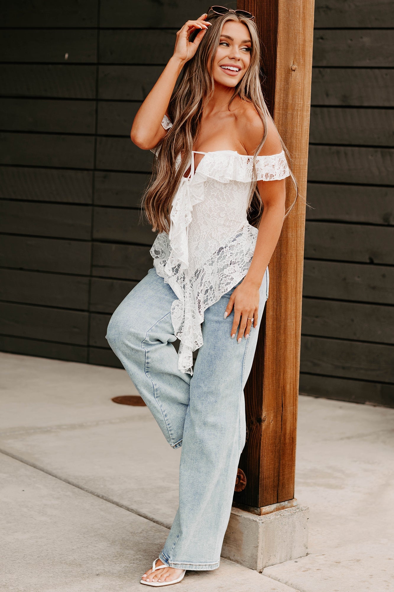 Beverly High Rise Judy Blue Wide Leg Jeans (Light)